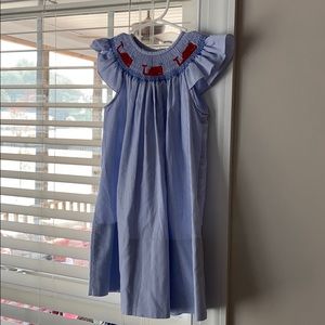 Girls 4T whale dress
